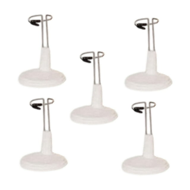 5 soportes para muñecas, expositores de figuras coleccionables, decoración de colección, ajustables. 7 a 9CM Para 15cm