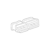 Genuine OE Mitsubishi Air Outlet - 8030A347XA