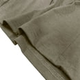 thumbnail image 6 of Men's Henley Shirt Basic T Shirt, Moisture Wicking Breathable 3 Button Down Short Sleeve Khaki, 6 of 6