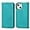 Sky Blue, variant on Case for iPhone 13 5G,iPhone 13 Case,PU Leather Folio Case Wallet with [Kickstand] [Card Slots] Cover [Protective TPU Interior Case] Compatible with Apple iPhone 13 6.1-inch,Sky Blue