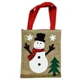 thumbnail image 2 of Black Duck Brand Burlap Christmas Treat Bags - Set of 4 - Perfect for Holiday Treats and Gifts! Measures 10inx8in (8 Bags), 2 of 6