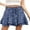 11 Blue White Flower, variant on Cueply Flowy Shorts for Women Mini Tennis Skirt Ruffle Tiered Skorts Running Workout Sports Shorts