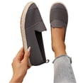 thumbnail image 2 of NexTorq Walking Shoes Women, Breathable Shoes for Women, Womens Flats, Women Loafers Shoes, Women's Breathable Mesh Flats Shoes, Soft Loafers Flats, Slip on Shoes Loafer Dark Gray 6.5, 2 of 6