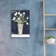 thumbnail image 5 of Epic Art 'Tulips on Navy II' by Cindy Jacobs, Acrylic Glass Wall Art, 16"x24", 5 of 10