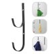 thumbnail image 1 of unbranded 2Ud De Pared Para Piscina En Hierro Negro Para Colgar Herramientas Y Toallas, 1 of 7
