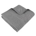 thumbnail image 3 of Levtex Home - Cloud Waffle - Throw - Waffle Textured - Grey - Throw (50x60in.) - Cotton, 3 of 5