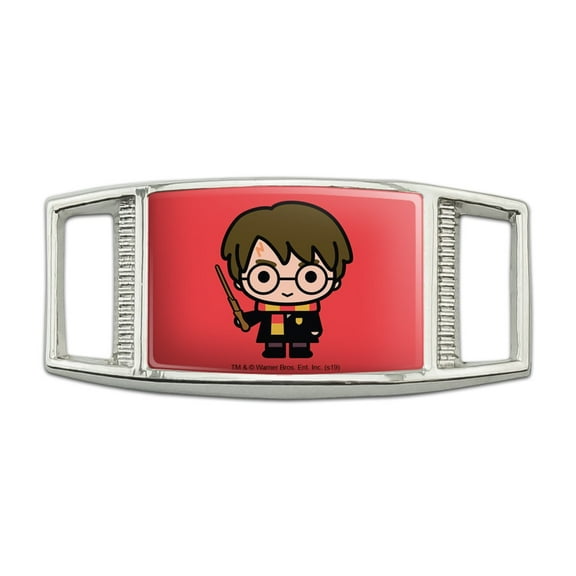 Harry Potter Cute Chibi Character Rectangular Shoe Shoelace Shoe Lace Tag Runner Gym Charm Decoration