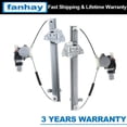 thumbnail image 1 of 2x Power Window Regulator w/Motor for Mitsubishi Montero 92-00 Rear Left + Right, 1 of 5