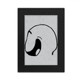 thumbnail image 1 of Sle Black Happy Pattern Desktop Photo Frame Picture Display Art Painting Exhibit, 1 of 3