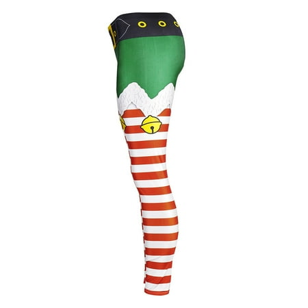 

Christmas Legging Leggings Tights Ugly Santa Womens Sweater Elf Girl Xmas Cosplay Accessories Yoga Workout Holiday
