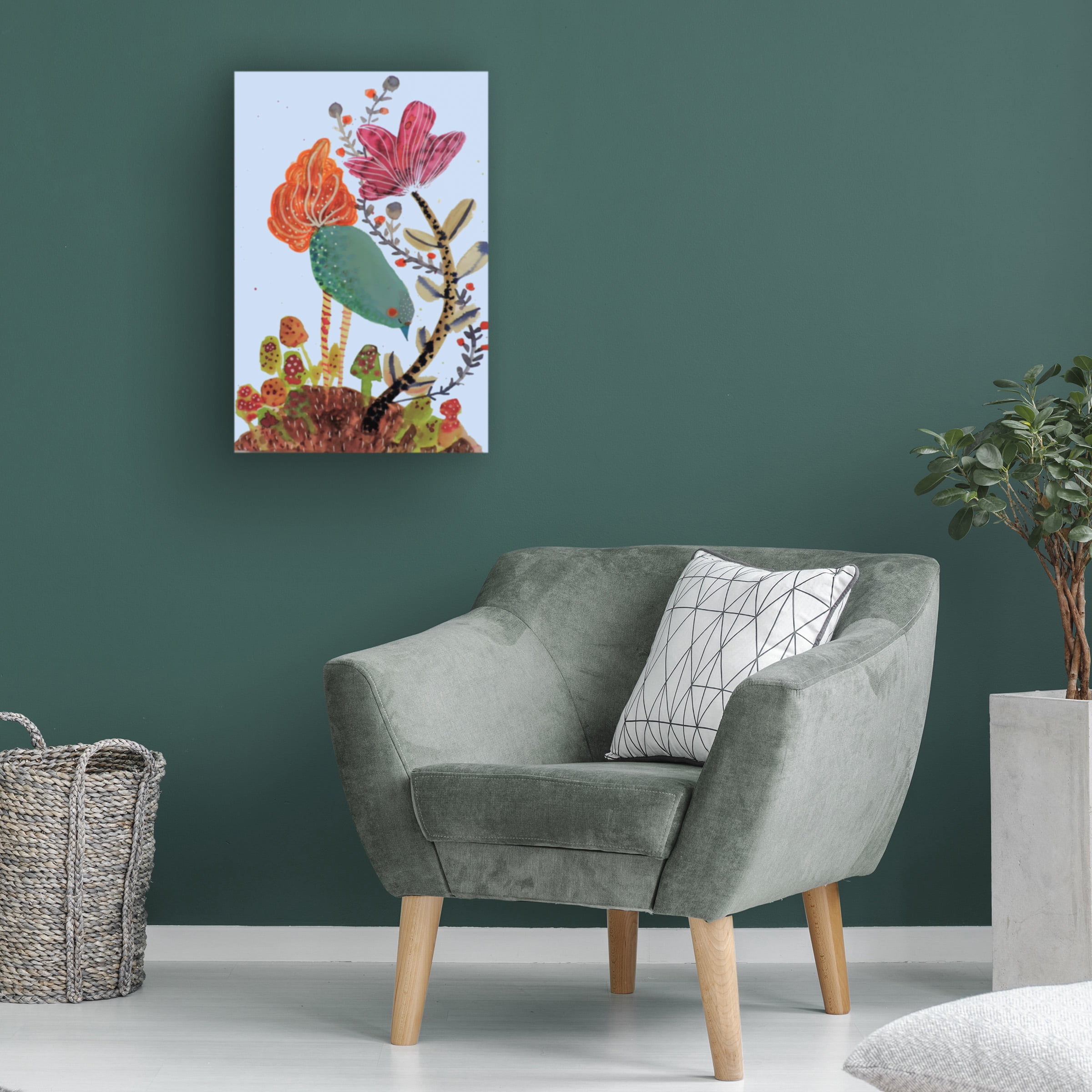 Sylvie Demers 'Herboriste' Canvas Art