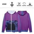 thumbnail image 3 of Sudadera con capucha de sublimación para hombre, suéter con estampado DIgital, bordado OEM, Unisex, personalizado, con cremallera completa, WW16, venta al por mayor, 3 of 5