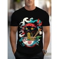 thumbnail image 1 of Men's Novelty T-Shirt Stylish Unique Design for Casual Wear tee top, 1 of 7