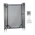 thumbnail image 1 of Puerta de valla para piscina en el suelo, valla para piscina de 4 x 2,5 pies, valla para piscina que protege a niños y perros para el patio, jardín, 1 of 8