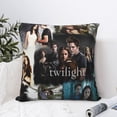 thumbnail image 6 of Throw Pillow Covers 18"x18" Inch, Twilight Decorative Pillow Case for Sofa Couch Chair Bedroom Modern Decor, 6 of 7