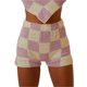 thumbnail image 1 of Txlixc, pantalones cortos de punto salvaje para mujer, pantalones cortos de cintura alta elástica, pantalones cortos casuales de verano Txlixc Sexy, 1 of 5