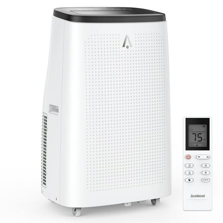 14000 BTU Portable Air Conditioner with Remote Control, 700 Sq ft 3 Speed 3 in 1 Quiet AC Unit