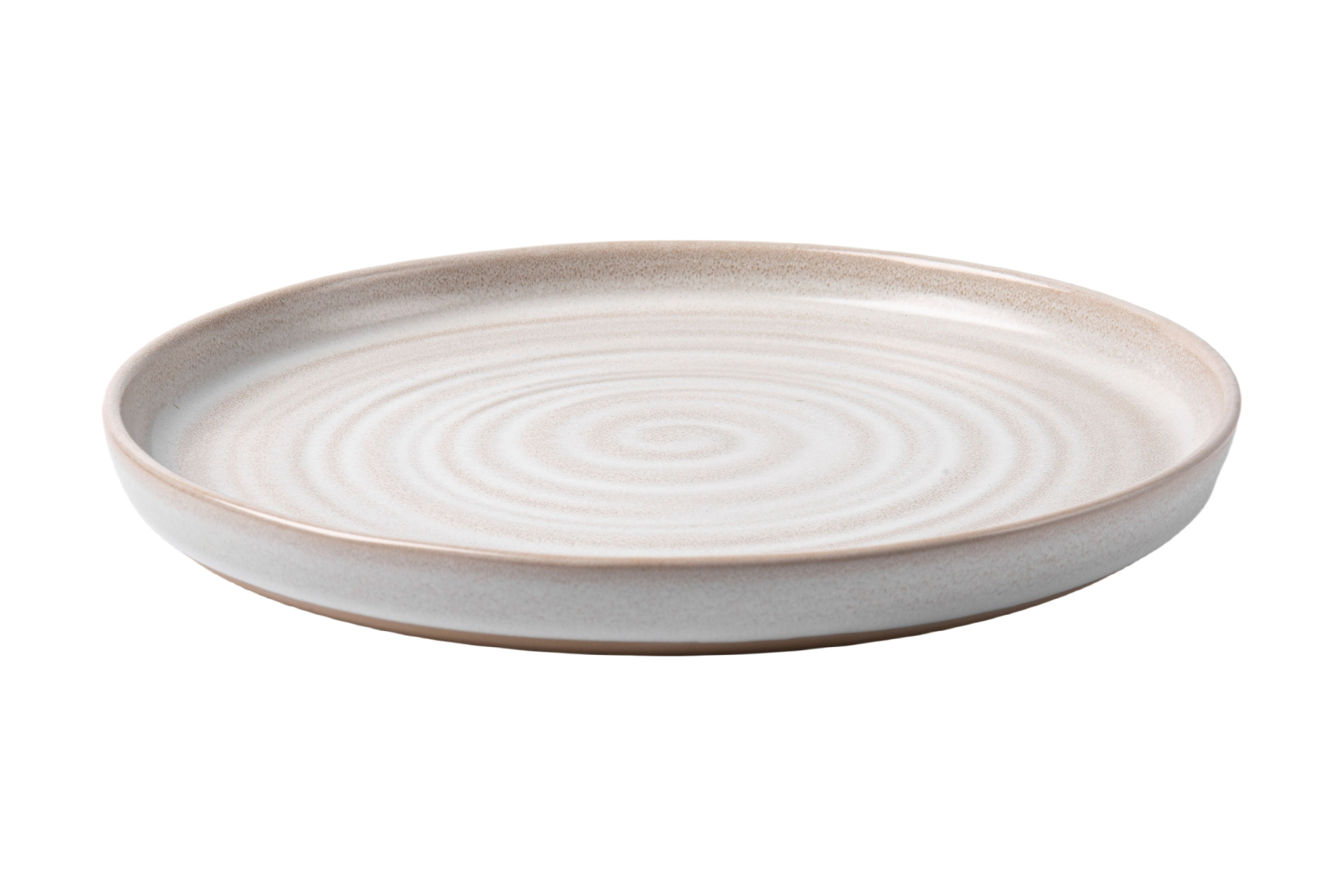 Better Homes & Gardens-Collins Cream Stoneware Round Salad Plate