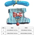 thumbnail image 2 of Small Animal Collar Leash Harness with Cute Bows and Bells Comfortable Durable Adjustable Suitable for Rabbit Guinea Pig Chinchilla Ferret Kitten Hamster Squirrel (Pack of 1), 2 of 8