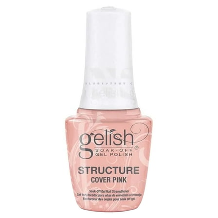 Gelish Hand & Nail Harmony Brush-on Structure Gel, Cover Pink, 0.5 oz