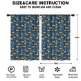 thumbnail image 2 of Blackout Kids Curtains,Cartoon Construction Vehicles Barriers Childrens Insulated Curtains Set Of 2,Bedroom Essentials,Toddler Room Decor 42"x63", 2 of 5