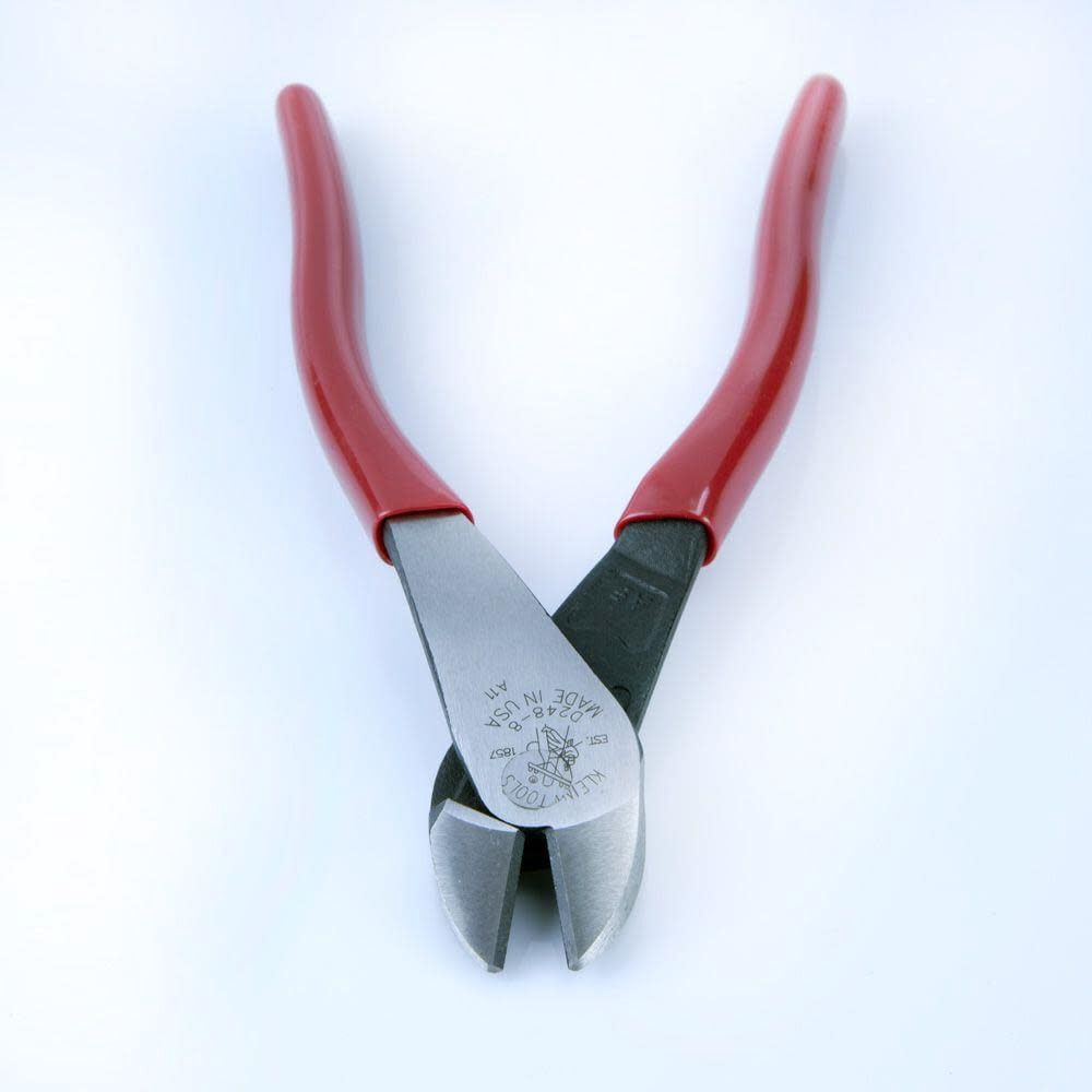 Klein Tools D248-8 Diagonal Cutting Pliers High Leverage