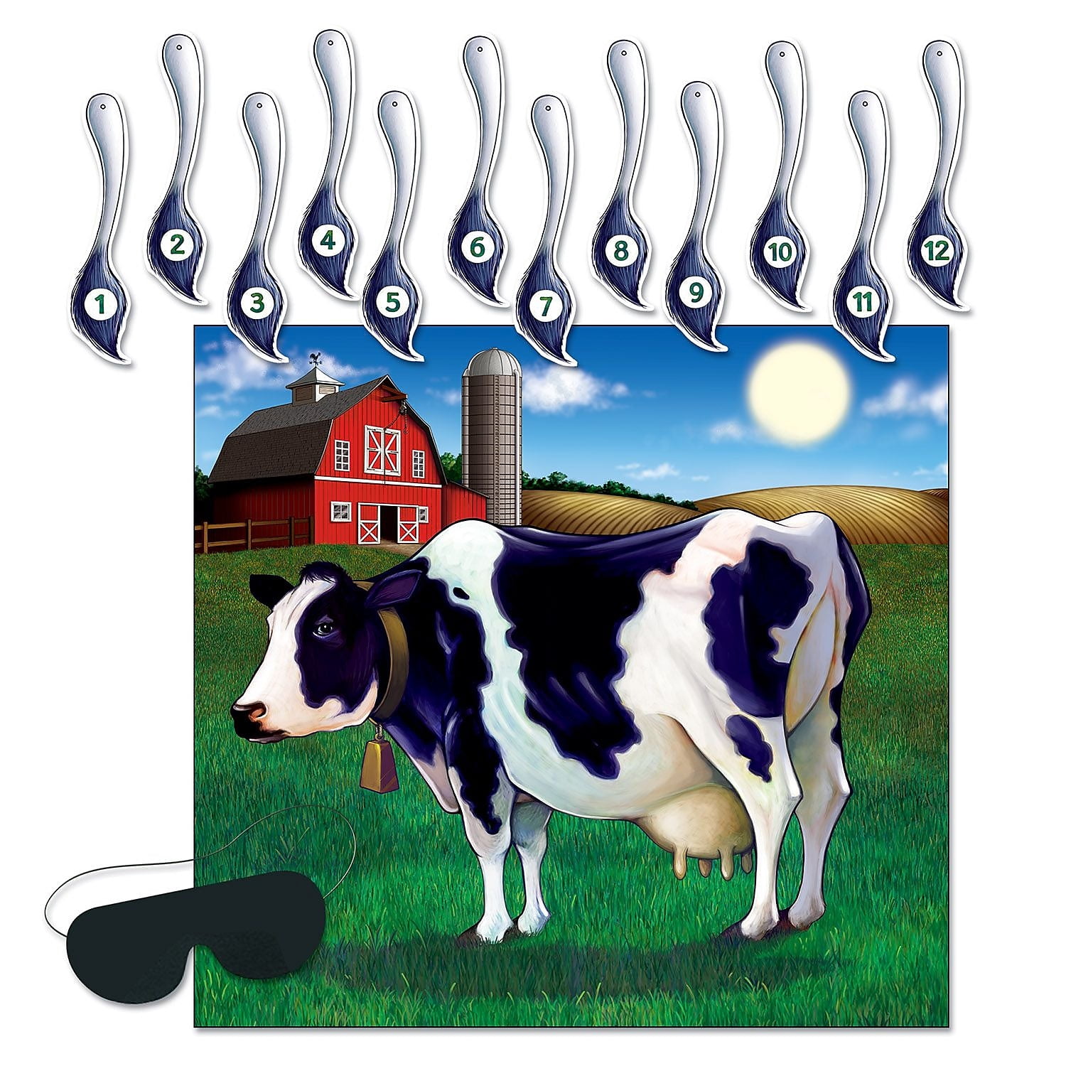 Pin the Tail On the Cow Game - Walmart.com