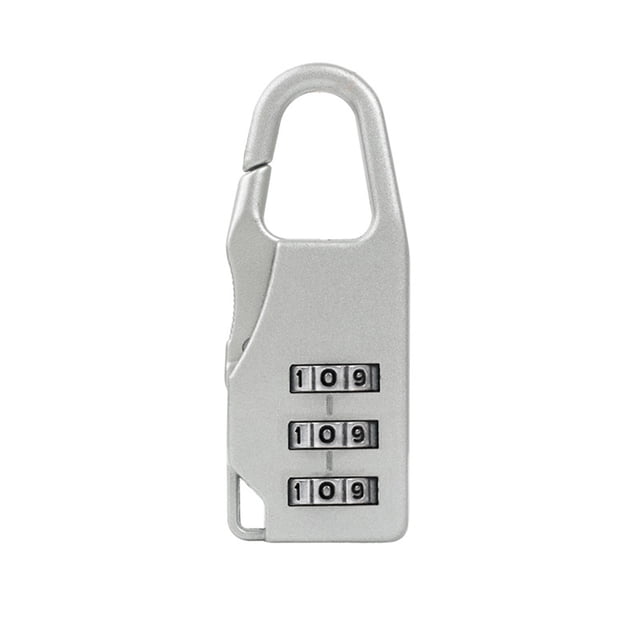 Clearance! Delayuji Furniture Protection 3 Digit Combination Locks Set Small Padlock Combination Lock for Luggage Padlock for Suitcase One Size Multi-Color