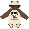 thumbnail image 3 of Inktastic Future Hiker in Training Boys or Girls Long Sleeve Baby Bodysuit, 3 of 5