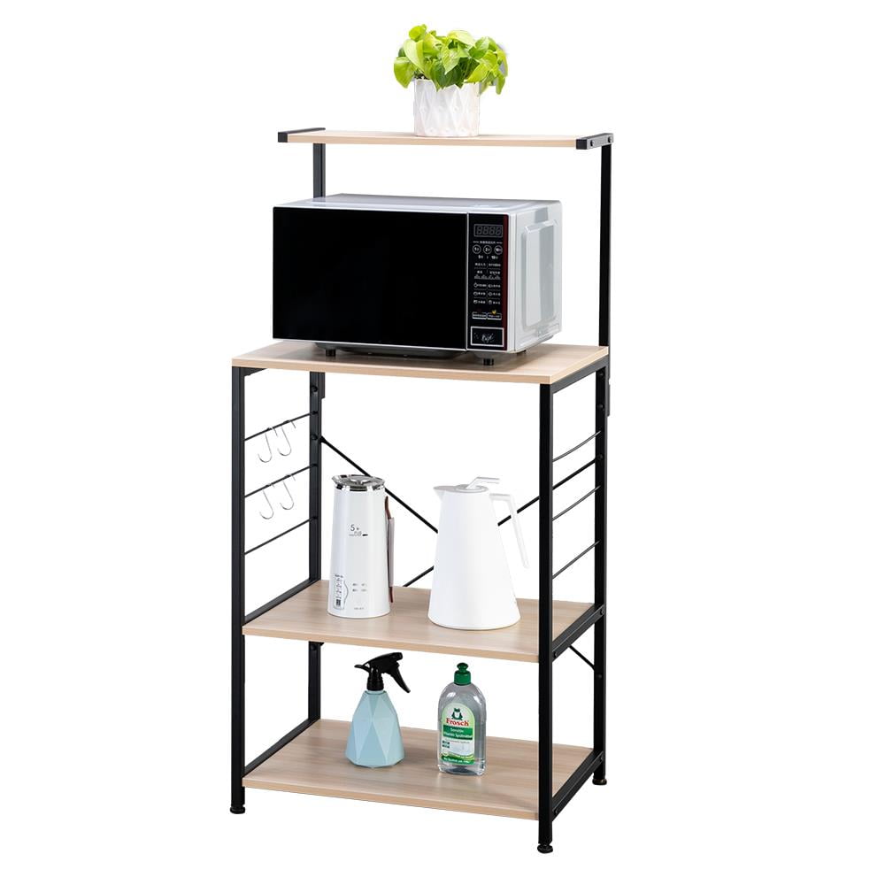 Ktaxon Kitchen Bakers Rack Storage Shelves, 4-Tier ...