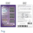 thumbnail image 5 of My Scratch Offs Diamonds Forever "Will You Be My Maid of Honor?" Lottery Replica Scratchers Scratch-off Ticket, Purple, 1 Pack, 5 of 6