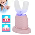 thumbnail image 4 of Cepillo de dientes eléctrico, cabezal de cepillo de dientes en forma de U, cepillo de dientes sónico de carga inalámbrica, dispositivo blanqueador de dientes con luz fría, cepillo de dientes automátic EOTVIA No, 4 of 6