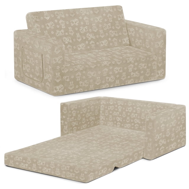 Sofá convertible a tumbona Serta Perfect Sleeper Cream