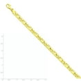 thumbnail image 2 of 14K Gold Fancy Link Chain Bracelet 8", 2 of 2