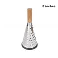 thumbnail image 4 of Kearding Rallador de frutas, accesorios para el hogar, molinillo de ajo, rebanador de queso, Base antideslizante, superficie lisa, artesanía, suministros Cocina y Comedor 8 pulgadas Kearding HA066513-02, 4 of 6