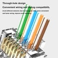 thumbnail image 5 of Cable Ethernet de cabeza conector RJ45 CAT6 para Cable Ethernet plateado 100 Uds., 5 of 5