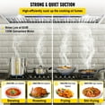 thumbnail image 3 of VEVOR Insert Range Hood, 900CFM 4-Speed, 30 Inch Stainless Steel Built-in Kitchen Vent with Touch & Remote Control LED Lights Baffle Filters, 3 of 9