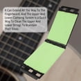 thumbnail image 4 of Limpiador de cuerdas, herramienta de limpieza para guitarra, bajo y ukelele, limpiador de cuello de guitarra hecho de fibra para mantenimiento de instrumentos de cuerda Sailing Electrónica, 4 of 5