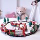 thumbnail image 1 of Mini tren eléctrico juego interactivo juguete de tren de Navidad para niños regalo de feliz año nuevo Hugtrwg Para estrenar, 1 of 8