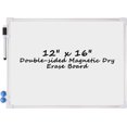 thumbnail image 1 of Magnetic Dry Erase Classroom Double Sided Personal Whiteboard for Students Teachers ETC, 1 of 5