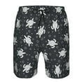 thumbnail image 4 of QEKEE dwsignname Mens Casual Shorts - Drawstring Summer Beach Stretch Sports Shorts, 4 of 9