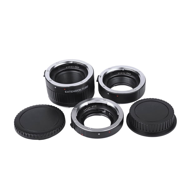 Tubo de extensión Macro DG-G Auto enfoque TTL AF extensión tubo anillo 12mm 20mm 36mm Set Metal montaje con tapas para cámara DSLR Canon EF EF-S 35mm lente Viltrox Tubo de extensión macro