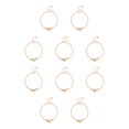 thumbnail image 2 of Tobilleras Qarigey en capas con cuentas estrellas estilo playa Oro, 2 of 5