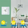 thumbnail image 3 of Amdohai 16A Electric Heating Thermostat SmartLife APP Control WiFi Heating Room Thermostat LCD Touchscreen Digital, 3 of 8