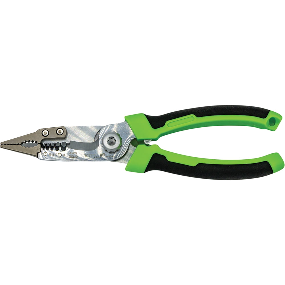 VIM Tools 8'' WIRE STRIPPER / CRIMPER PLIERS