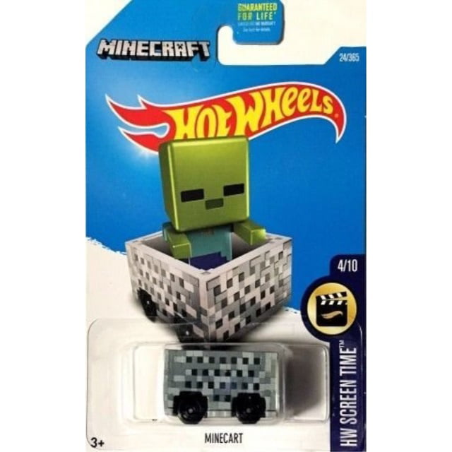 Details about   2017 Hot Wheels   Minecart   Card#24   HW-9 
