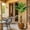 6FT, variant on Artificial Banana Tree, Faux Banana Tree with Grey Planter, Artificial Plants with Faux Banana Leaves Plant for Home Office Decor