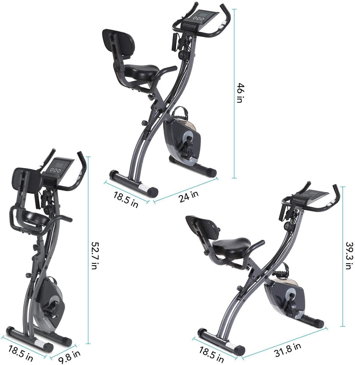 Buy MaxKare Exercise Bike Folding 