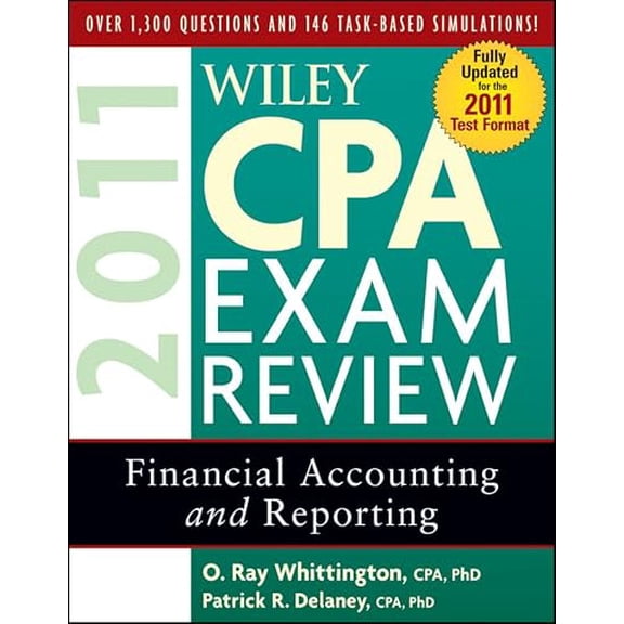Pre-Owned Wiley CPA Exam Review 2011, Financial Accounting and Reporting (Paperback) 0470554363 9780470554364