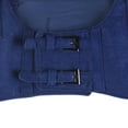 thumbnail image 5 of Ceinture de Taille pour Femmes Corset sous-Poitrine Ceinture Large Foncée Robe Bleue, 5 of 5